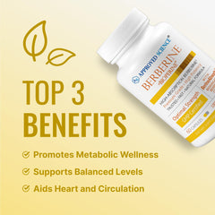 Approved Science Berberine 1000mg capsules closeup shows vegan daily supplement format