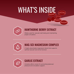 Approved Science Bloodsyl ingredients hawthorn highlights botanical balance.