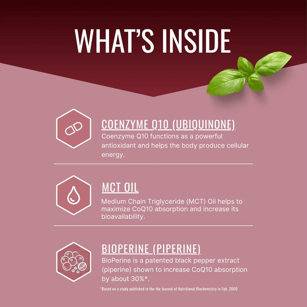 Approved Science CoQ10 MD vegan capsules ready for daily wellness.