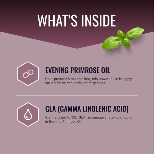 Approved Science Evening Primrose Oil softgels, ready for daily use and skin support.