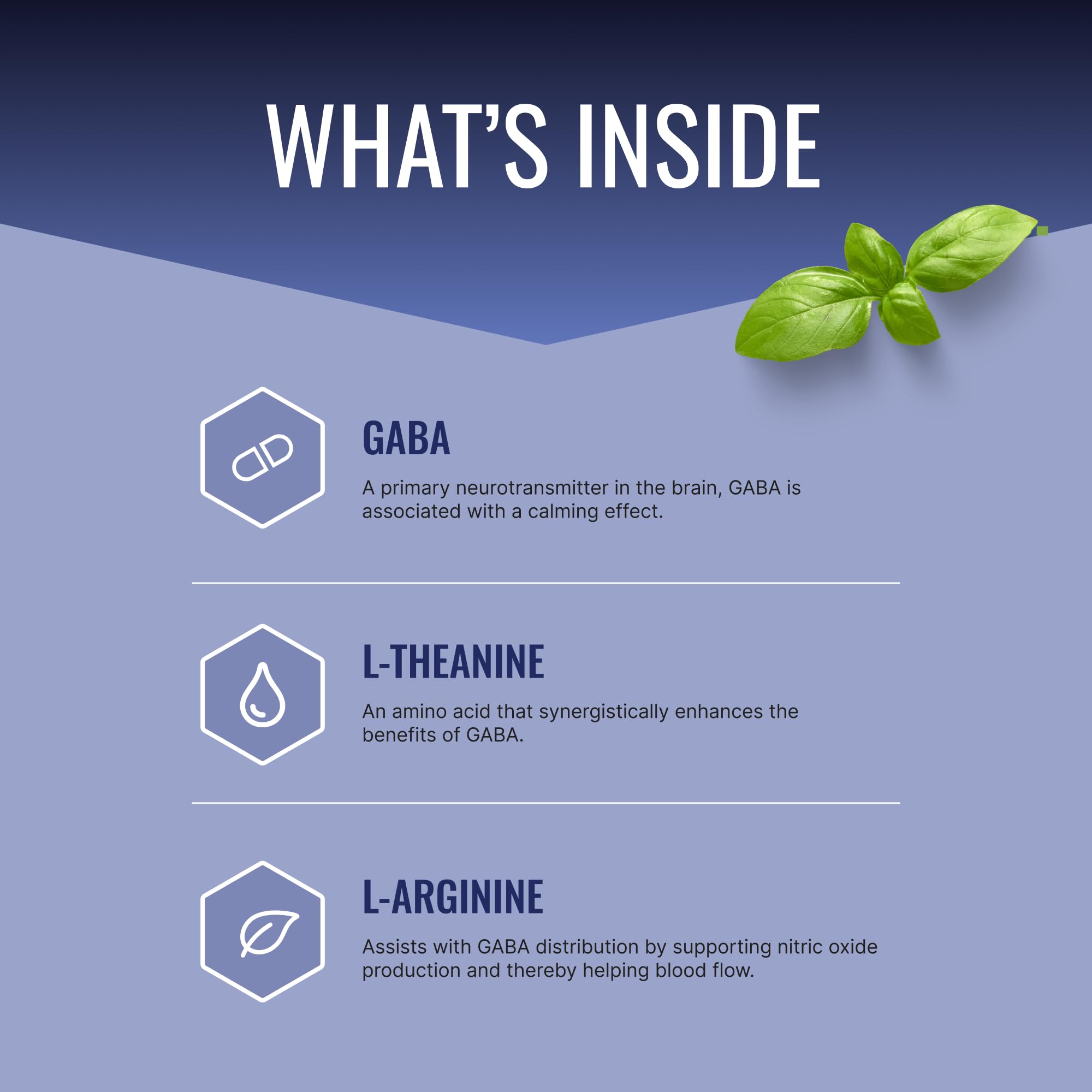 Approved Science GABA+ label closeup highlights GABA and supporting ingredients.
