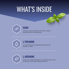 Approved Science GABA+ label closeup highlights GABA and supporting ingredients.