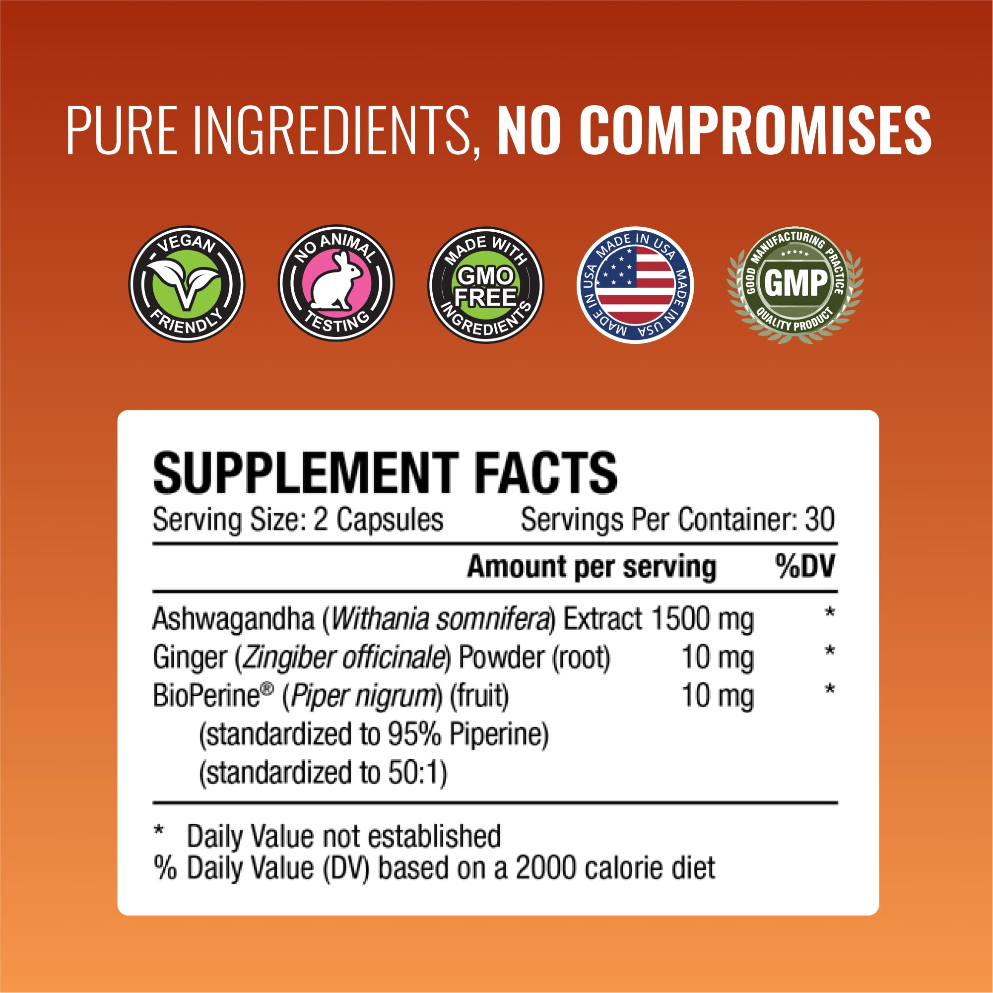 Approved Science Ginger ingredient closeup hints at natural benefits.
