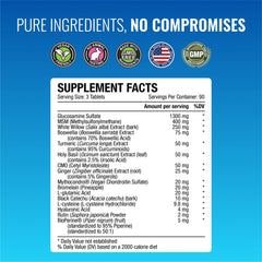 Approved Science Jointprin label details reveal 15-in-1 blend and BioPerine