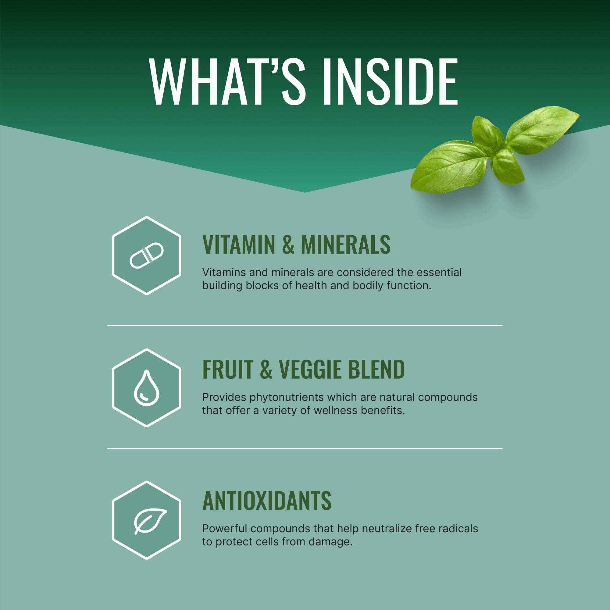 Approved Science Multi-Vitamin capsules poured for daily vitality.