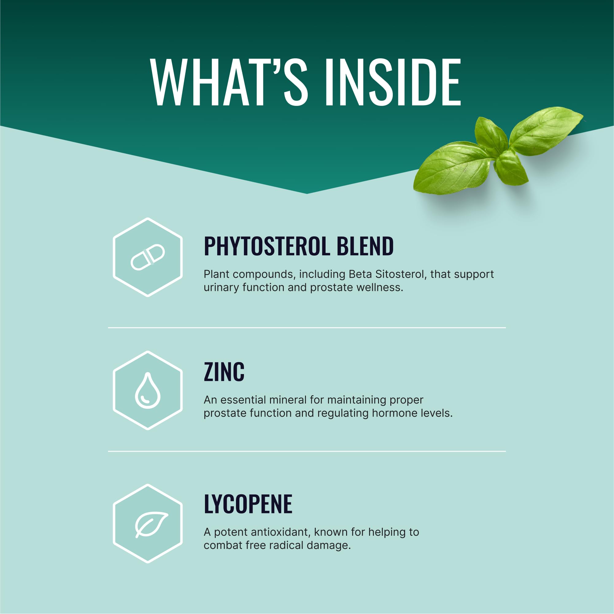 Approved Science Prostarex bottle label closeup highlighting key ingredients and dosage