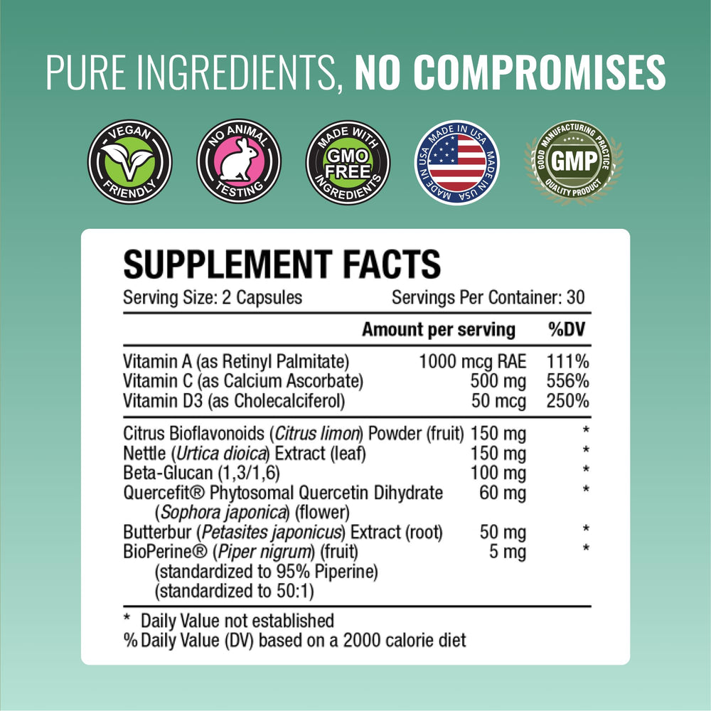 Approved Science Respirasyl label detail highlighting USA-made production.