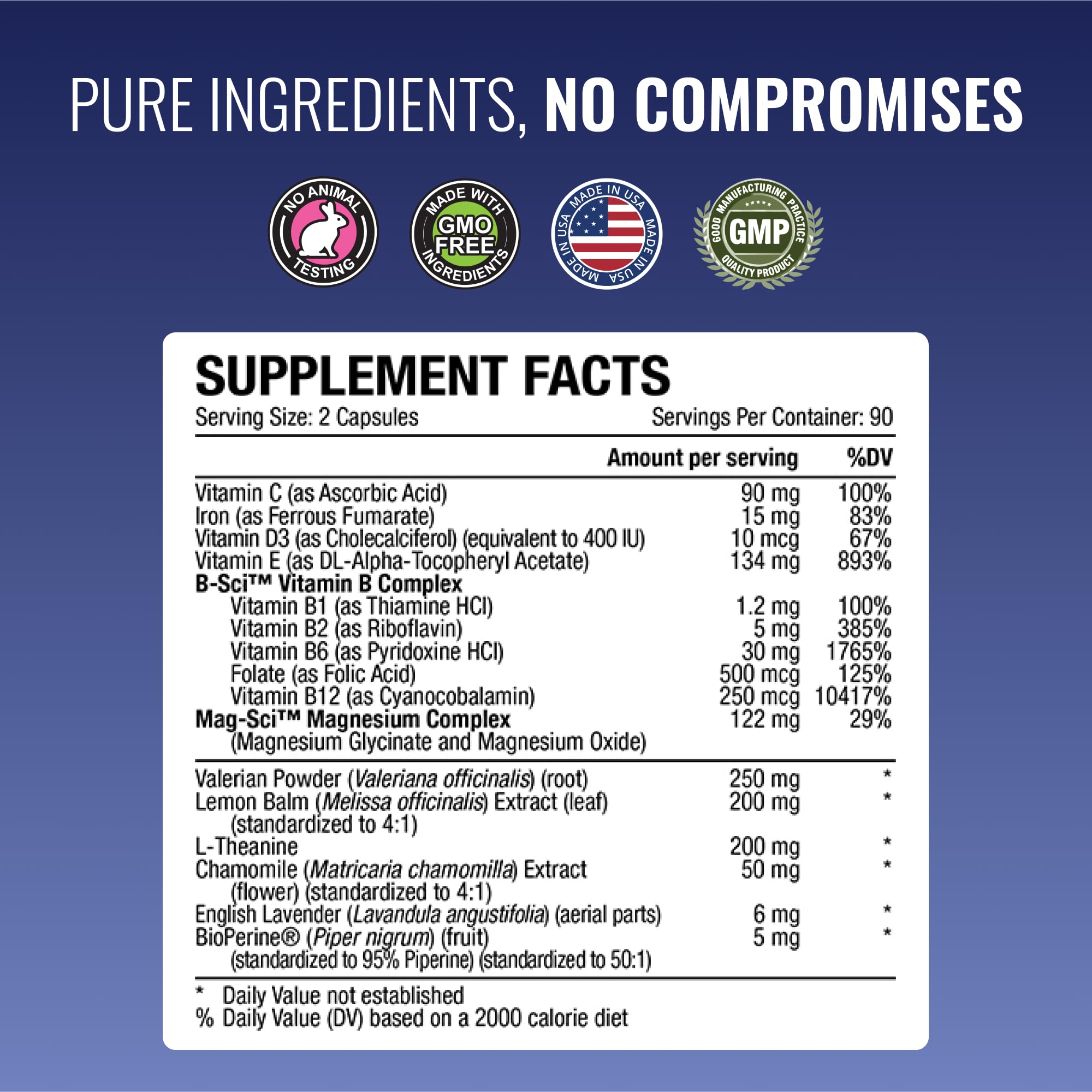 Approved Science Restlex bottle front-view showcases a trusted, USA-made supplement.