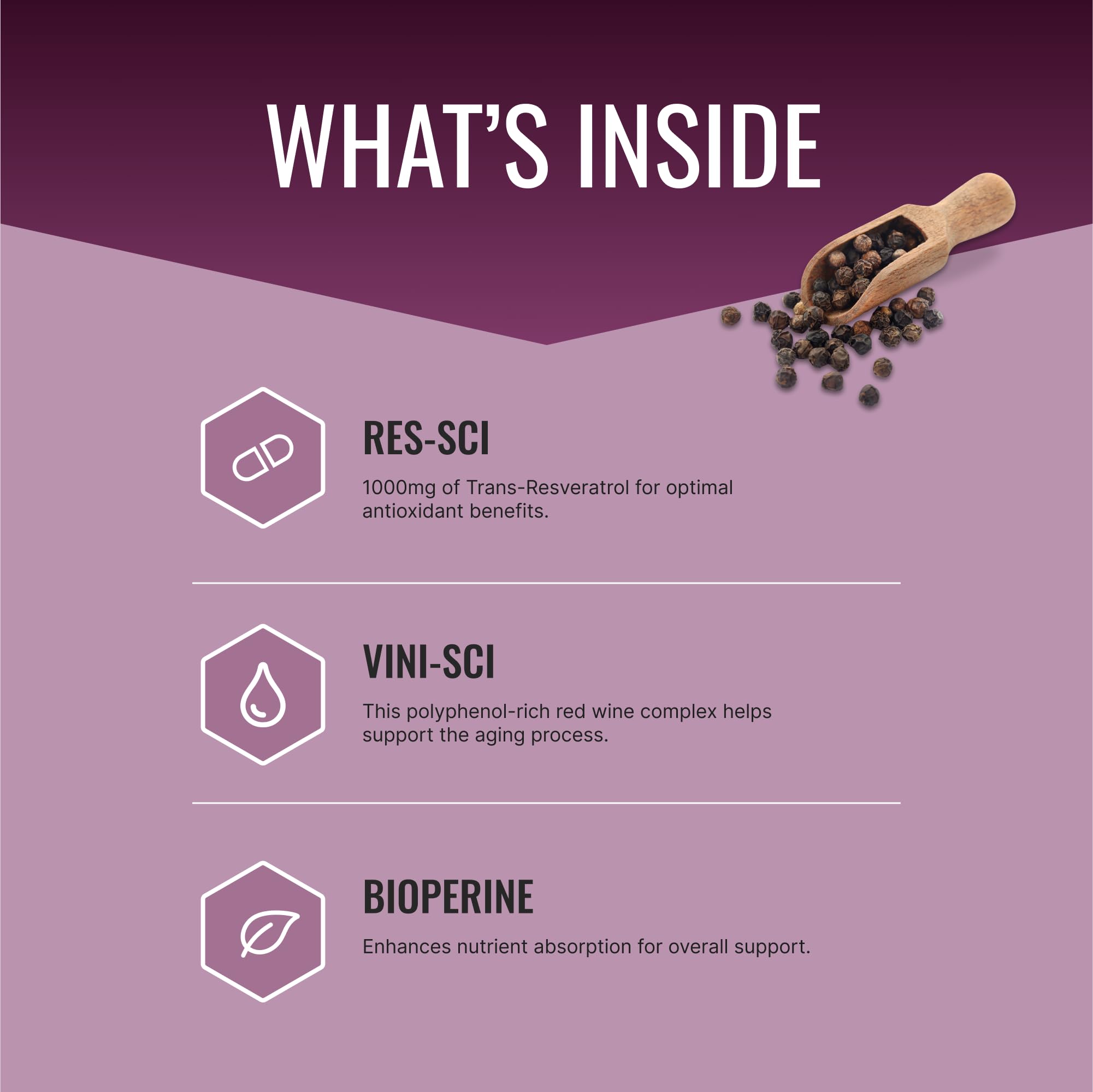 Approved Science Resveratrol vegan capsules close-up for daily use.
