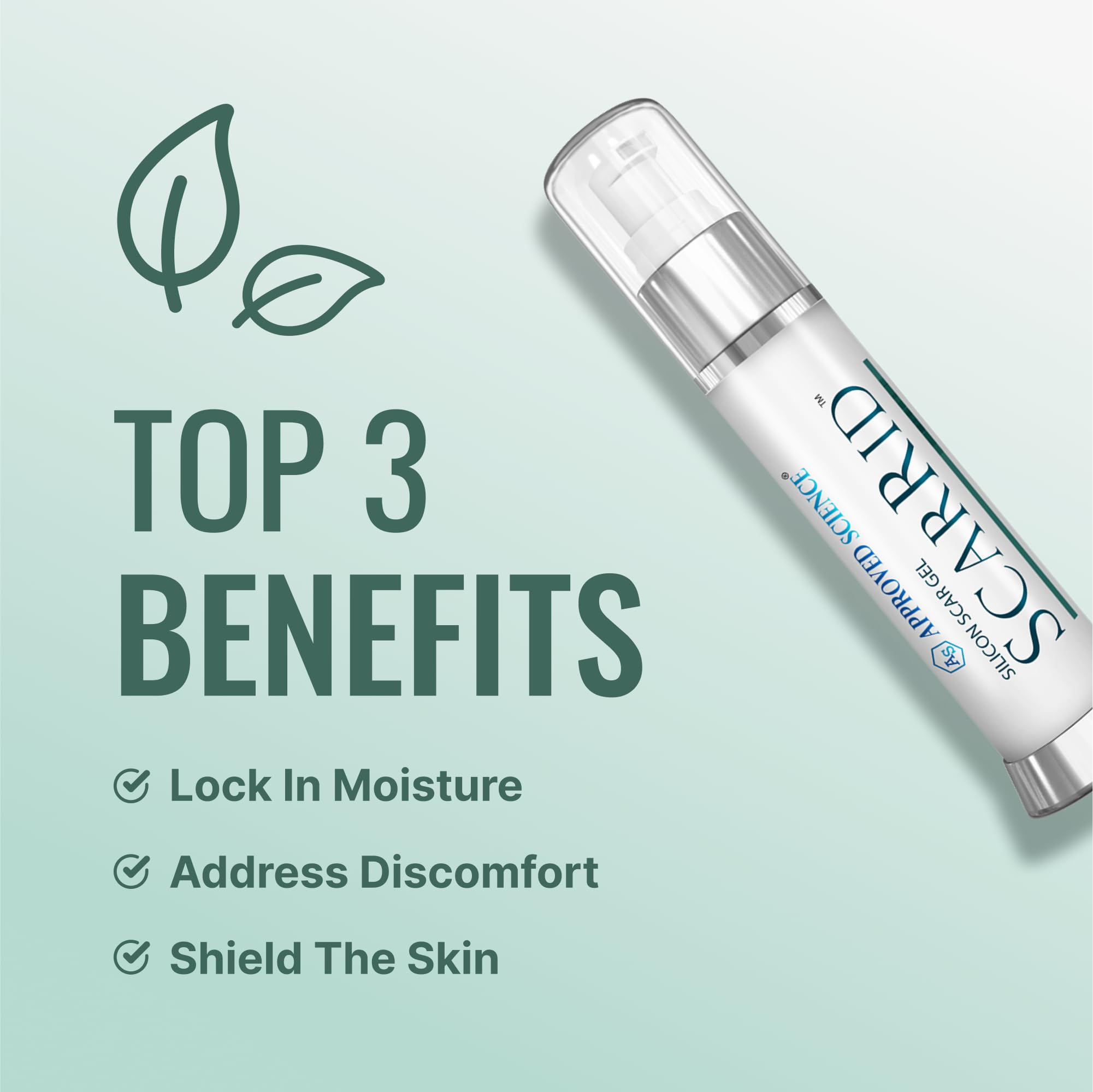 Approved Science Scarrid duo-pack shows complementary gel and cream.
