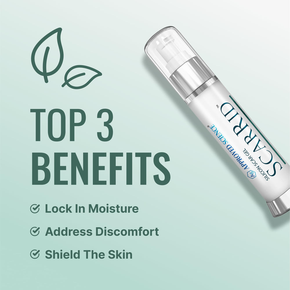 Approved Science Scarrid duo-pack shows complementary gel and cream.