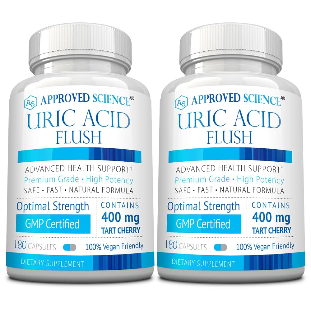 Approved Science Uric Acid Flush bottle pour for easy daily detox routine