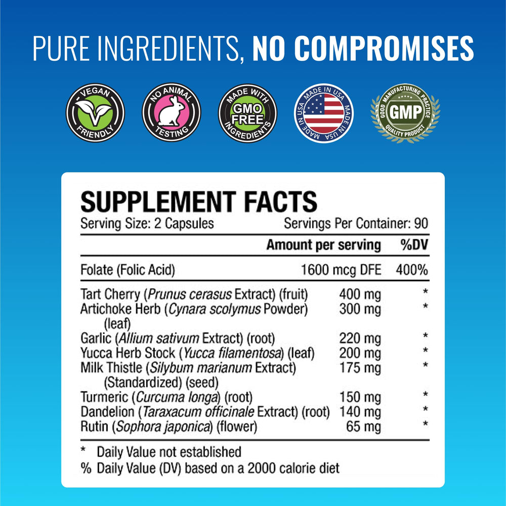 Approved Science Uric Acid Flush third-party testing seal signals quality