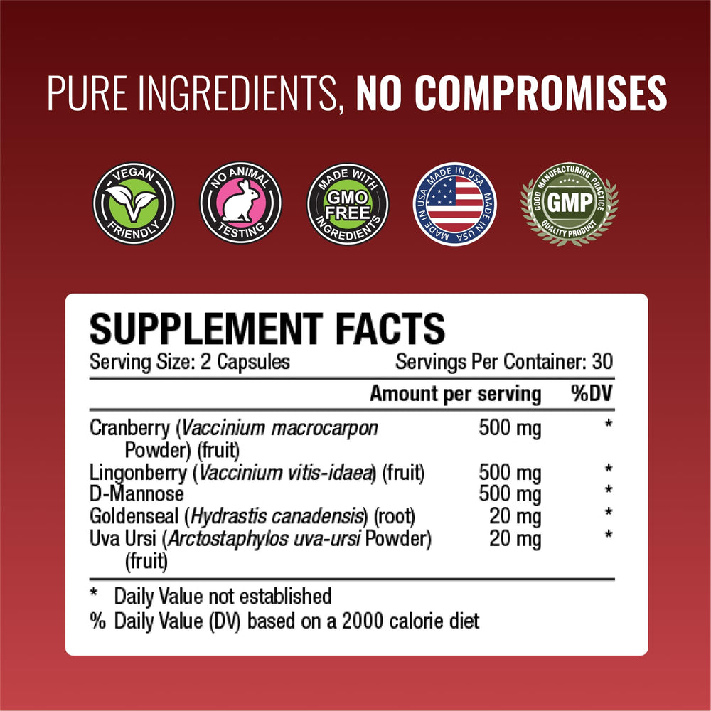 Cranberry imagery highlighting antioxidants in Approved Science Uritrac.