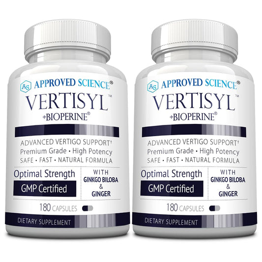 Approved Science VertiSyl bottle front view supports daily balance and focus.