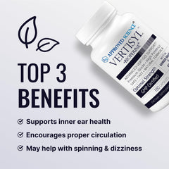 Approved Science VertiSyl capsules closeup showing texture and ginger powder.