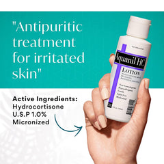 Pack of 3 Aquanil HC Lotion bottles on display for family use.