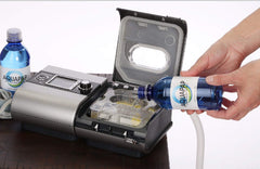Aquapap ResMed-compatible CPAP water bottle ready for nights.