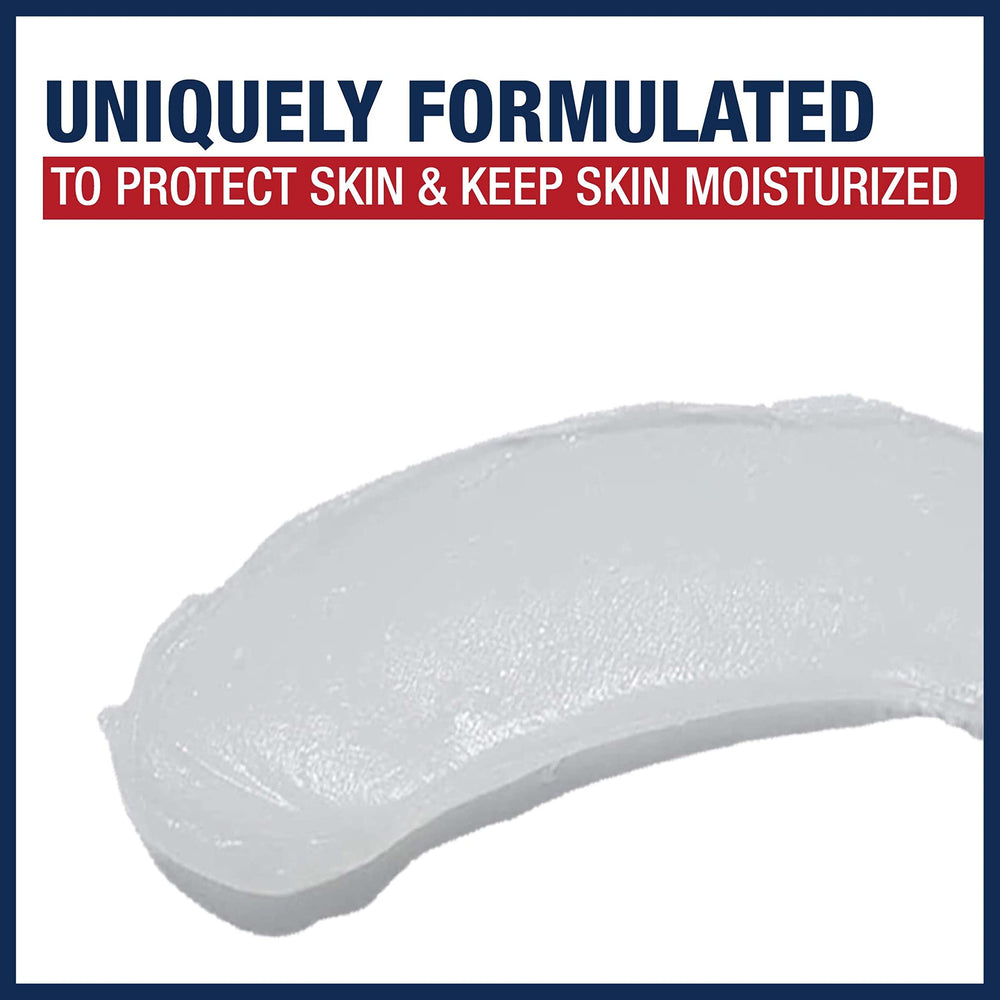Aquaphor Healing Ointment on lips as a nourishing lip moisture option.