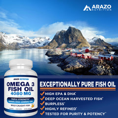 Arazo Nutrition Omega-3 distillation process image signals ultra-pure purification.