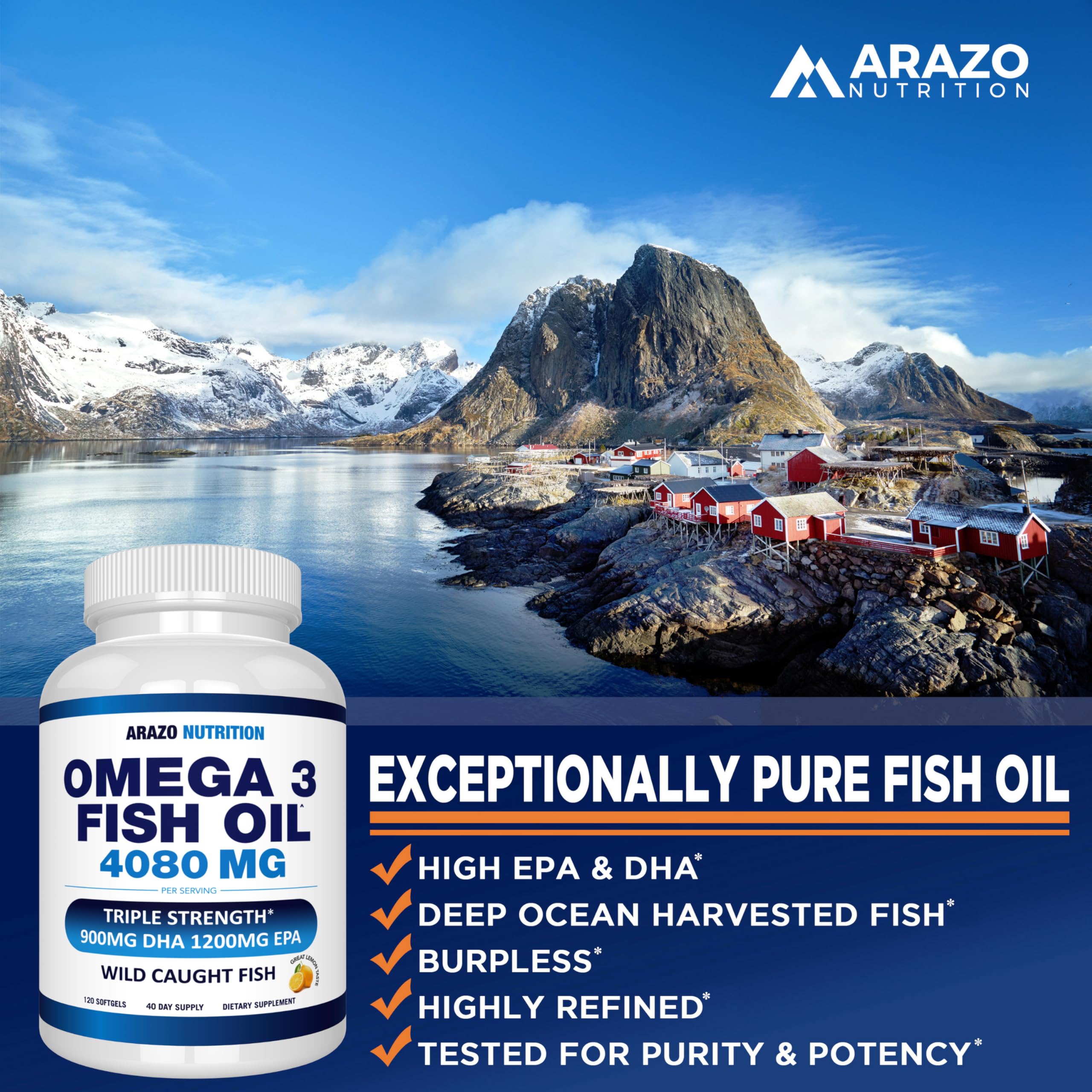 Freshness Totox indicator on Arazo Nutrition omega-3 bottle