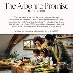 Arbonne OmniGut packaging displayed for daily use.