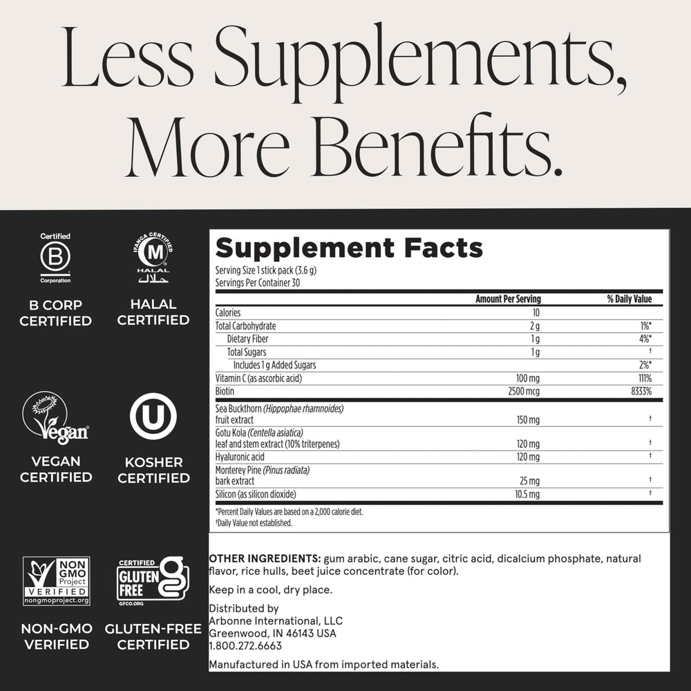 Arbonne SkinElixir antioxidants with sea buckthorn and pine bark