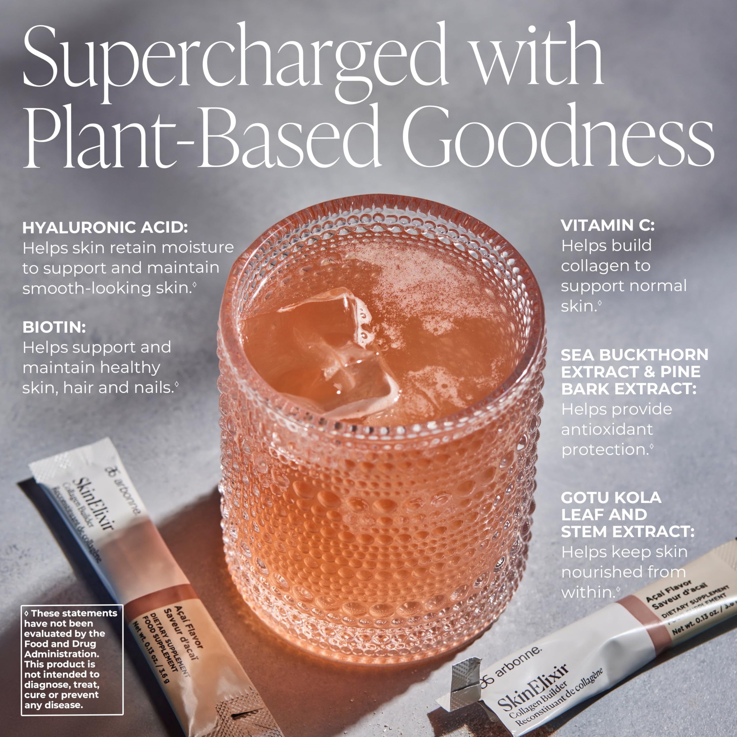Arbonne SkinElixir hyaluronic acid ingredient boosts skin hydration visually