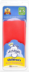 Arch Angels insoles forefoot room demonstrates 3/4-length design for kids