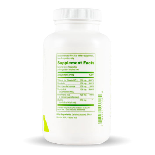Arches Tinnitus Stress Formula capsules close-up for calm mood and hearing support