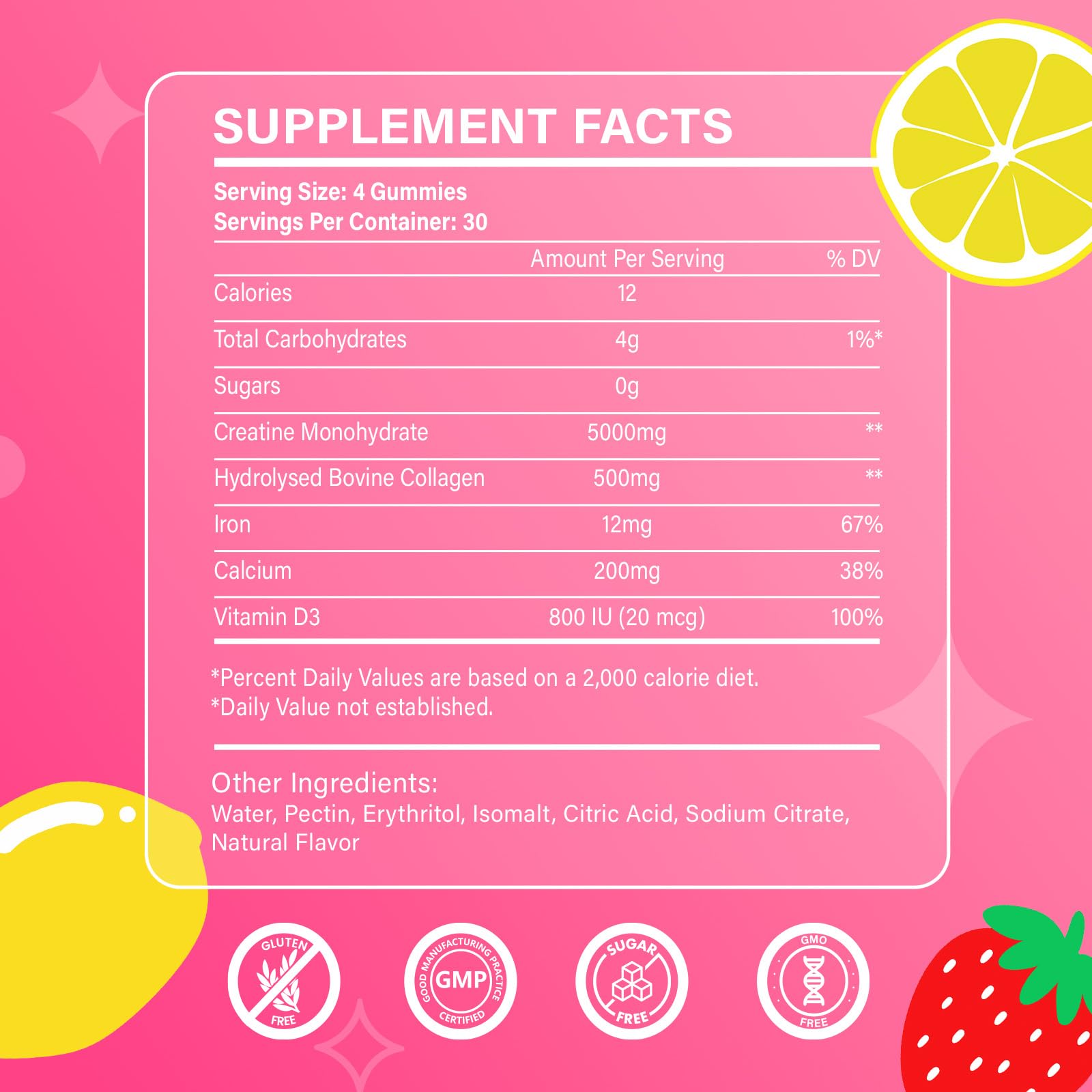 Packaging by ARDORACON emphasizes sugar-free attributes.