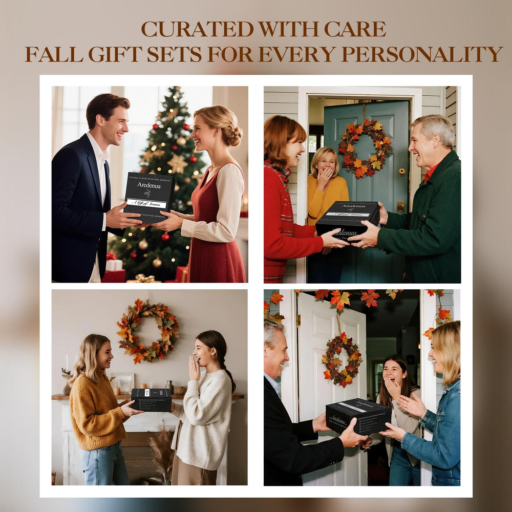 Aredenua Amber jar decoration enhances holiday mantels