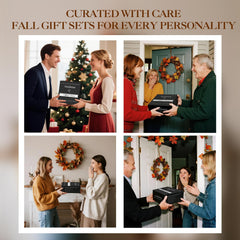 Aredenua Amber jar decoration enhances holiday mantels