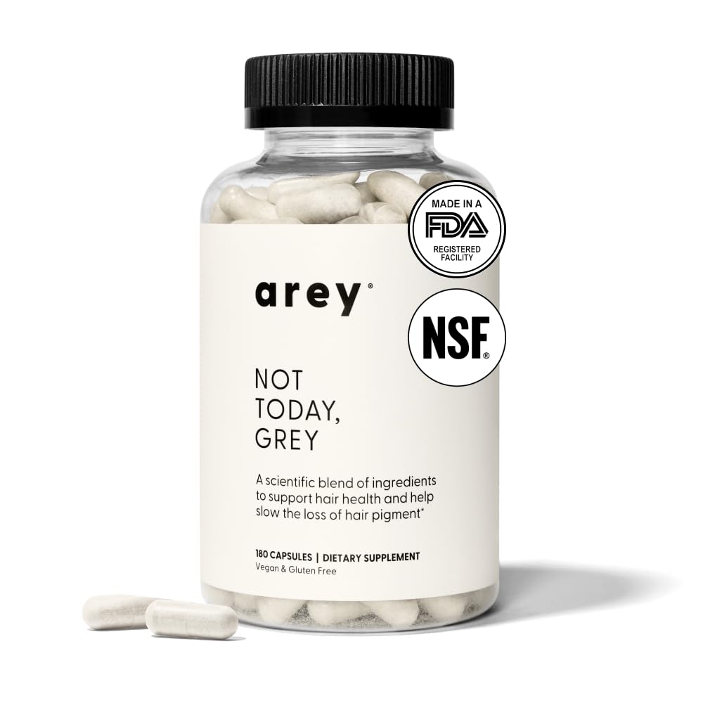 Arey Not Today capsules close-up, flavorless daily doses for healthier hair