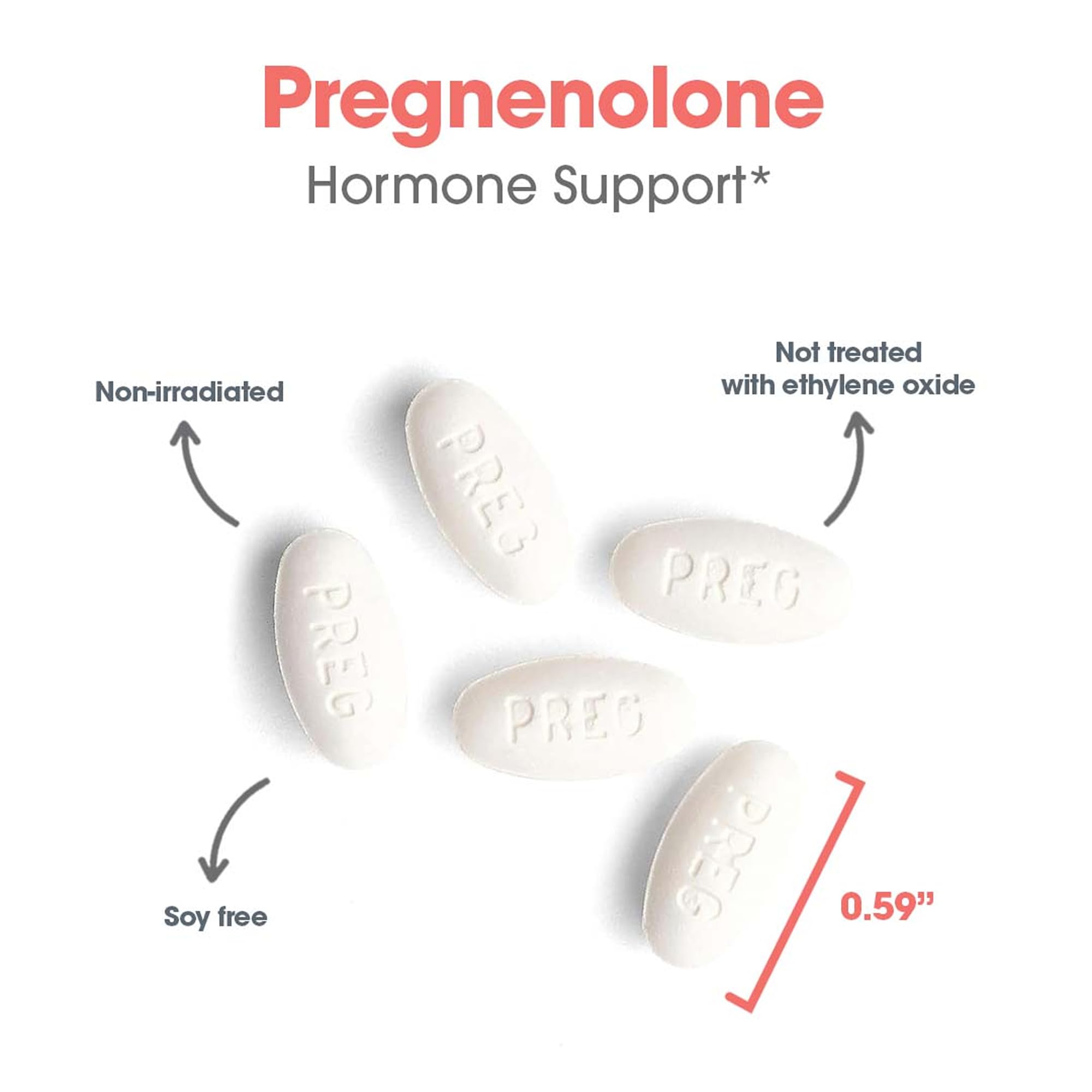Allergy Research Group Pregnenolone bottle illustrating daily wellness use.