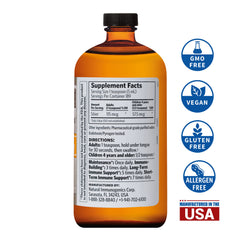 Product label and packaging highlight professional-grade silver hydrosol details.