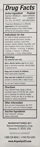 Argentyn 23 silver first aid gel in use for convenient minor skin care