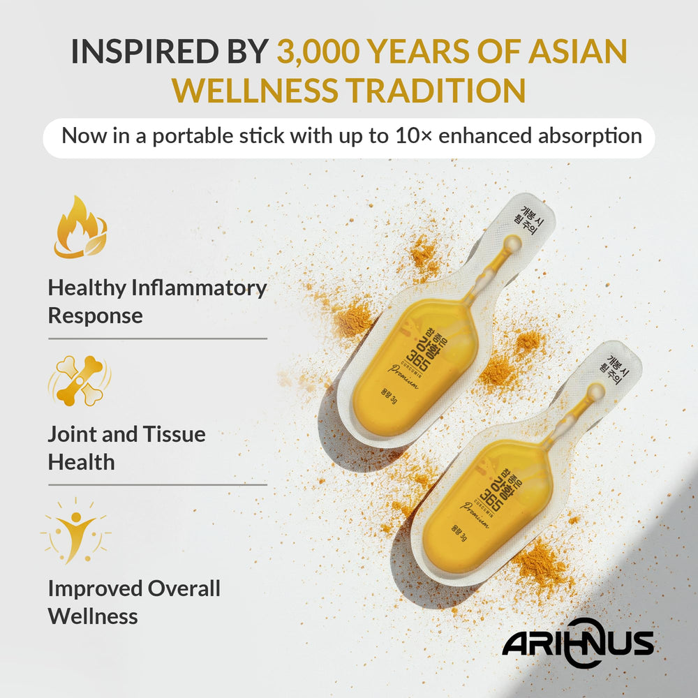 Arihnus high-potency curcumin extract emphasizes concentrated, bioavailable turmeric