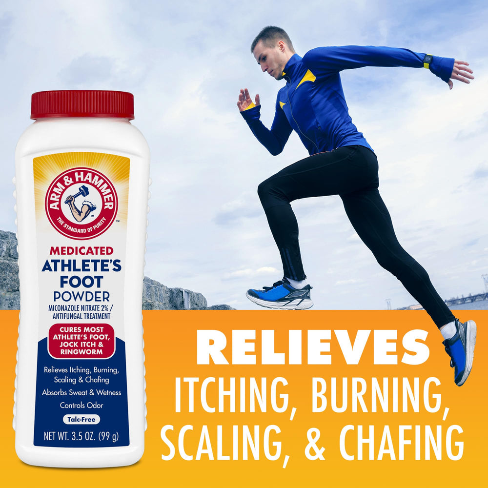 Arm & Hammer Foot Powder easy-application for daily use