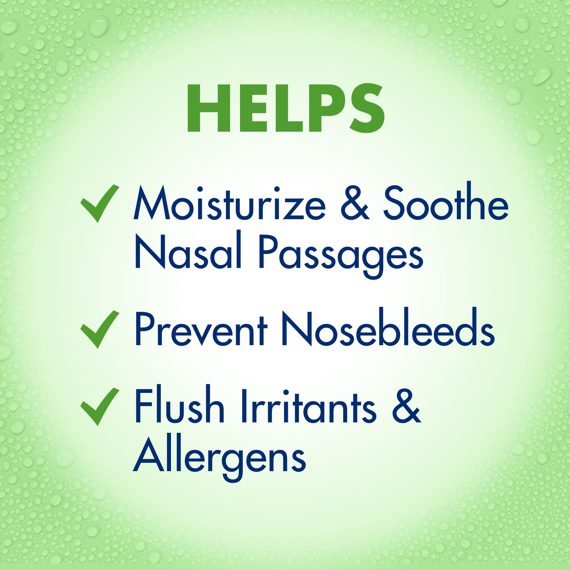 Arm & Hammer Simply Saline Mist nozzle close-up shows precise spray delivery.