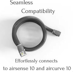 ArmiX heated tube in-use reduces condensation for a dry night.