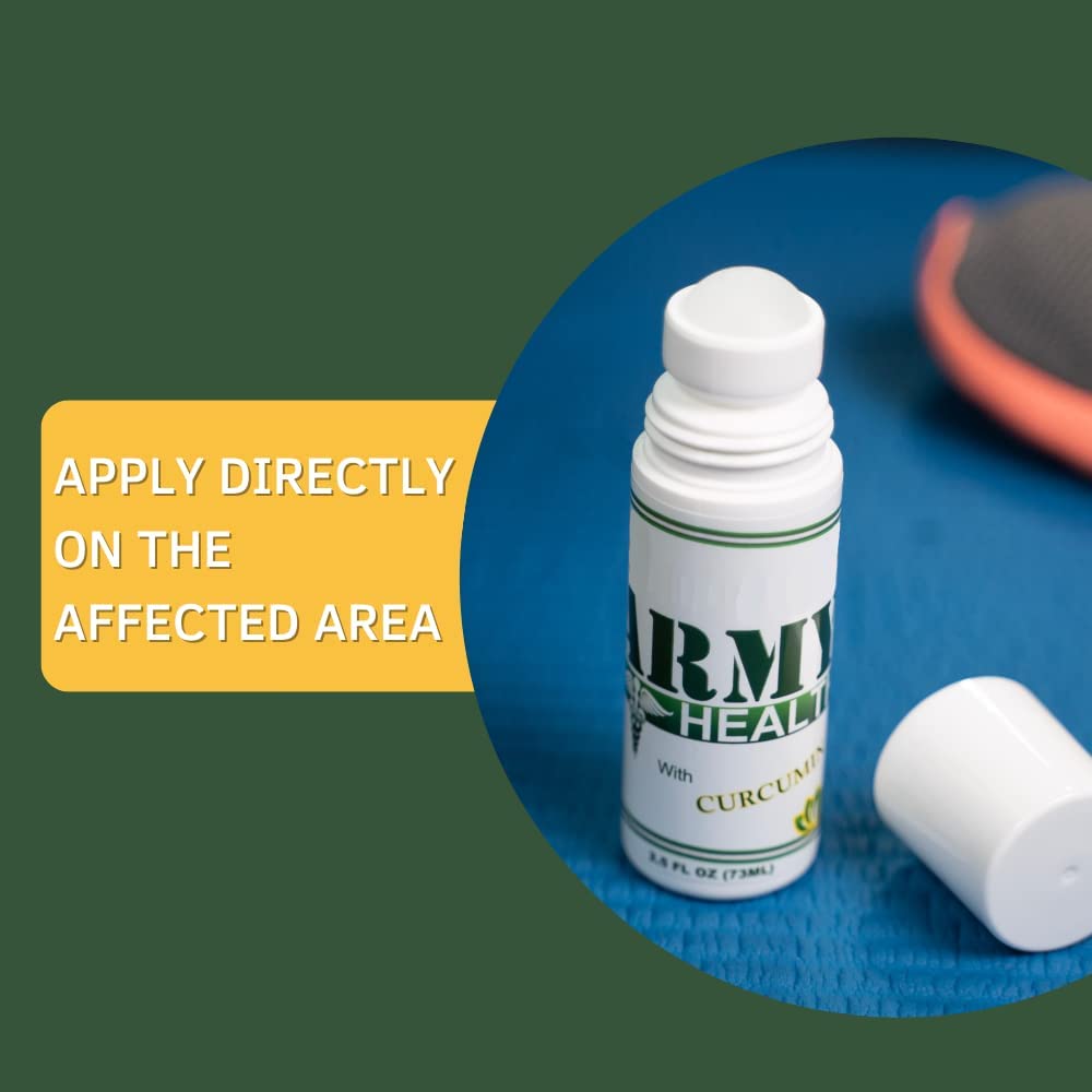 ARMY HEALTH Roll On aloe-vera-gel delivers soothing hydration on irritated skin.
