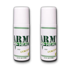 Army Health roll-on bottle closeup for convenient on-the-go relief