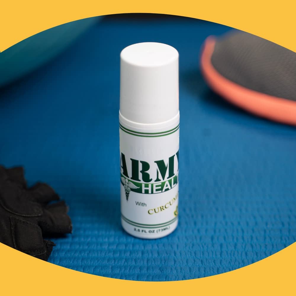 ARMY HEALTH Roll On chamomile-lemon-balm creates a calming, soft scent.