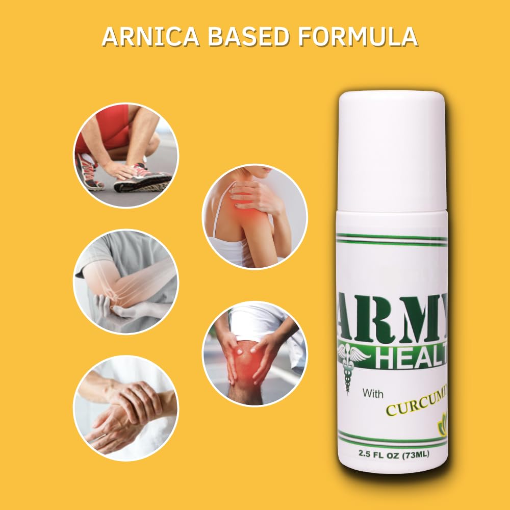 ARMY HEALTH Roll On eucalyptus-oil provides a refreshing, warming touch.