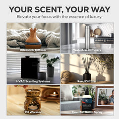 AROMA COUNTRY Ritzy Luxury Hotel Diffuser Oil bathroom setup adds hotel-grade freshness.
