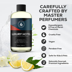 AROMA COUNTRY Ritzy Luxury Hotel Diffuser Oil living room scene elevates everyday ambiance.