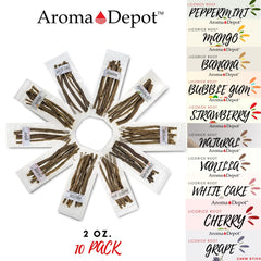Aroma Depot banana licorice chew stick with fruity aroma and chew.