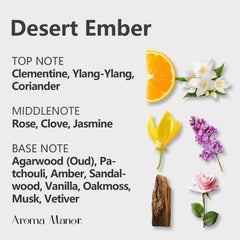 Room ambiance enriched by Desert Ember for bedrooms and lounges
