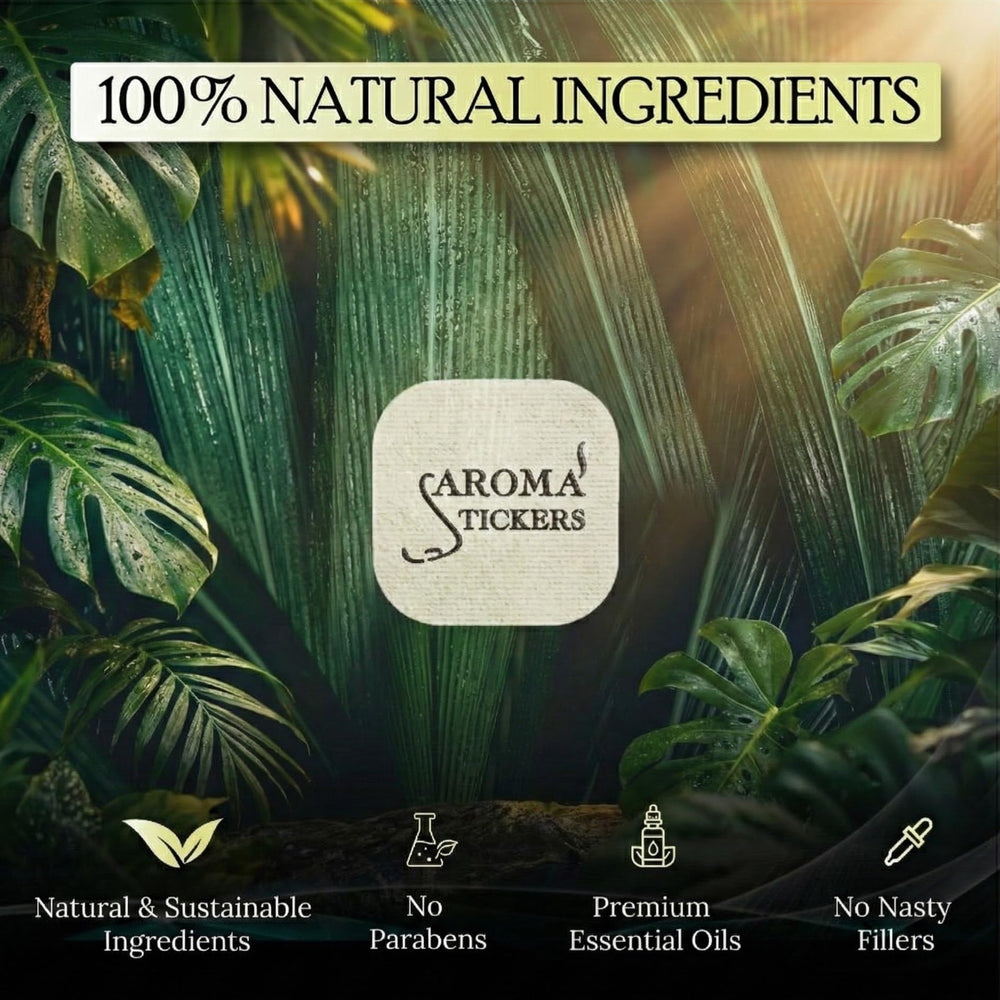 AROMA STICKERS 3-pack collection on blankets offers varied experiences over time